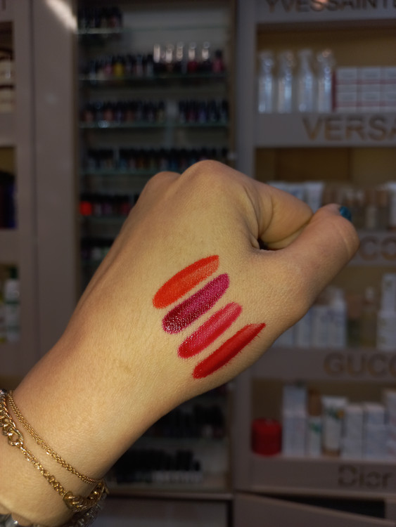 رنگ ها از بالا به ترتیب 75 و 76 و 77 و 78