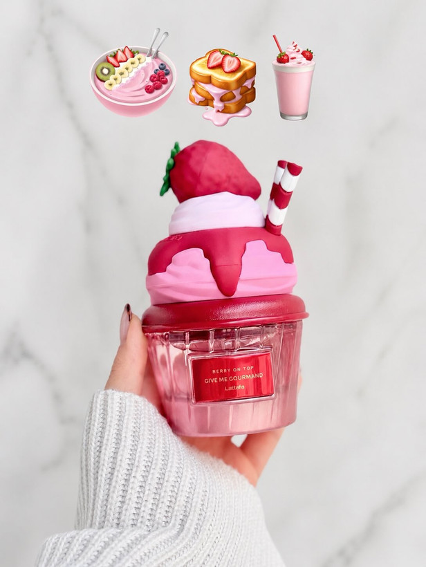 عطر ادکلن زنانه ترند بستنی لطافه🍦🍓🍫