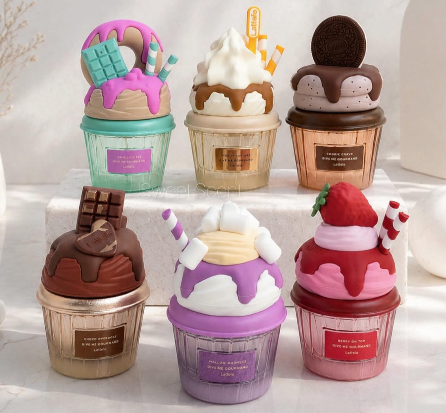 عطر ادکلن زنانه ترند بستنی لطافه🍦🍓🍫