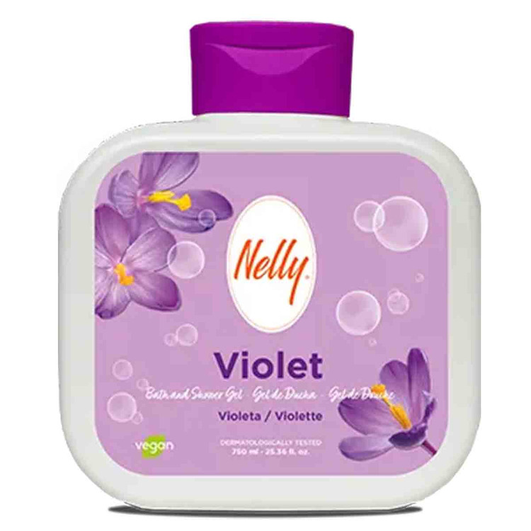 شامپو بدن نلی NELLY BATH & SHOWER GEL حجم750ml اصل