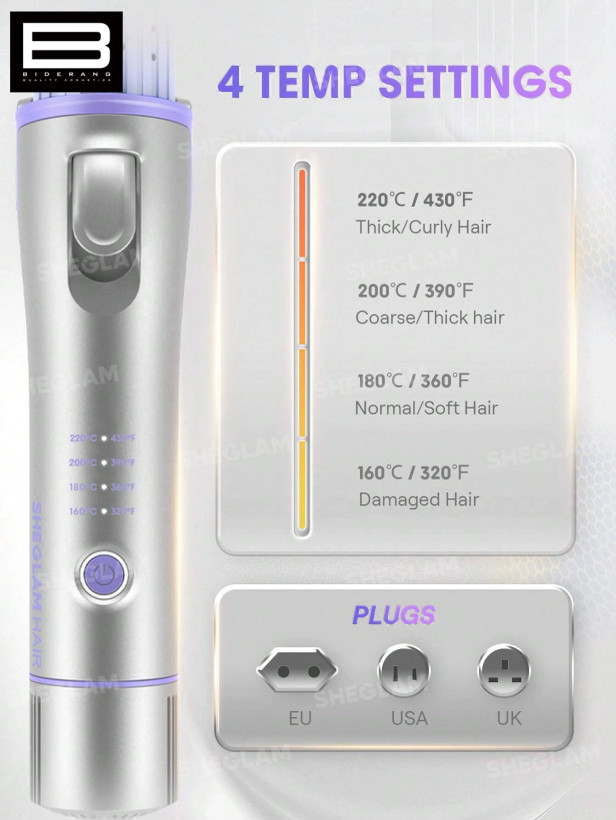 بابلیس (کرلی)فر کننده Airflow بنفش شیگلم