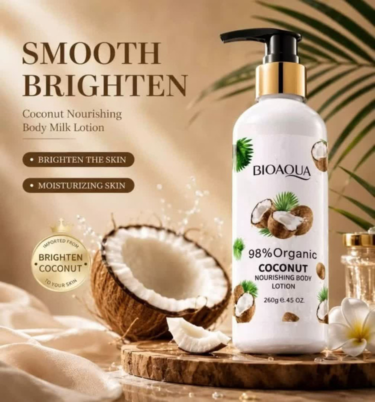 لوسیون بدن نارگیل بیواکوا Bioaqua